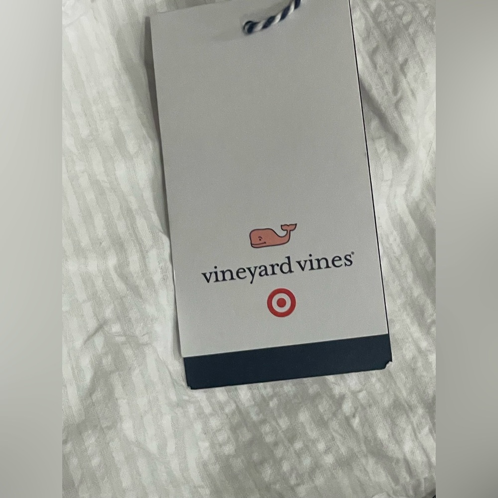 Vineyard Vines for Target Sleeveless White Ruffle Sundress - Medium - NWT - Picture 14 of 15